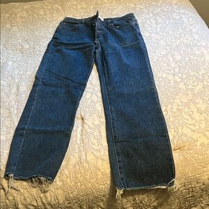 Pretty Lily Deep Blue Women's Relaxed Jeans